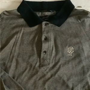 5/$25 Greg Norman mercerized cotton long polo sleeve shirt